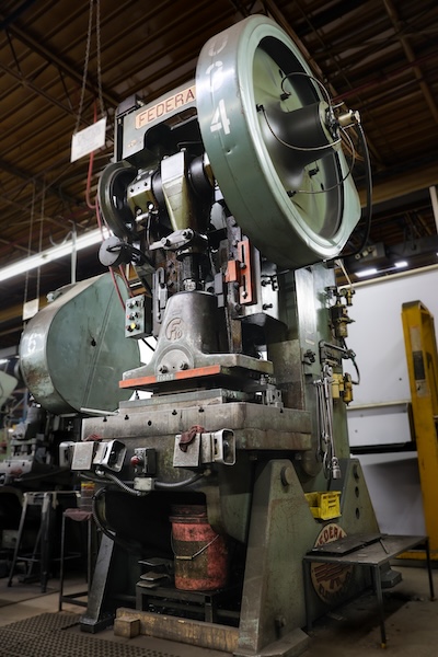 Federal 125-ton punch press